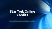 Star Trek Online Credits