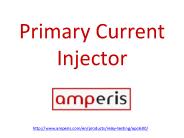 Primary current injection test system