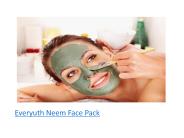 Everyuth Neem Face Pack