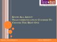 Know All About Telecommunication Courses To Choose The Best One PowerPoint PPT Presentation