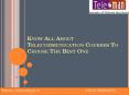 Know All About Telecommunication Courses To Choose The Best One (1) PowerPoint PPT Presentation