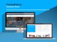 Best Bootstrap Business Consulting  Web Template PowerPoint PPT Presentation