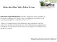 Butterstone River Valley Online Reviews PowerPoint PPT Presentation