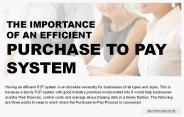 How P2P process helps businesses?