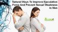 Natural Ways To Improve Ejaculation Force And Prevent Sexual Weakness In Men PowerPoint PPT Presentation