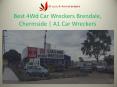 Best 4Wd Car Wreckers Brendale, Chermside | A1 Car Wreckers PowerPoint PPT Presentation