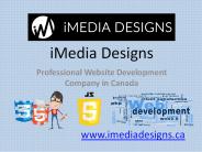 Professional Website Development Company in Canada - iMedia Design