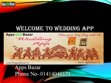 Best Wedding Apps | Wedding Application | Mobile App Creator