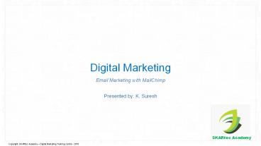 Email Marketing with Mail Chimp