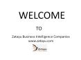 Get Business Intelligence Open Source Software - Zatayu PowerPoint PPT Presentation