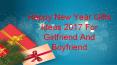 Happy New Year Gifts Ideas 2017 For Girlfriend And Boyfriend PowerPoint PPT Presentation