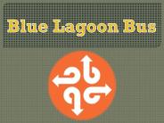 Blue lagoon bus