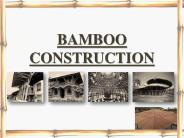 Bamboo roofing sheet