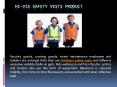 Hi-Vis Safety Vests Product PowerPoint PPT Presentation
