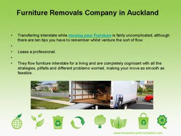 Furniture Removals Company in Auckland