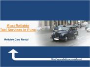 Most Reliable Taxi Services in Pune