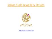 Indian Gold Jewellery Design