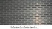 Galvanized Steel Gratings Suppliers in UAE