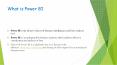 power of power BI PowerPoint PPT Presentation