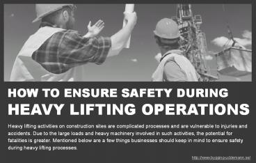 Tips to ensure safety at construction sites