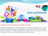 Web Design and Web Development Company in Delhi