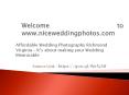 Affordable Wedding Photography Richmond Virginia – It’s about making your Wedding Memorable PowerPoint PPT Presentation