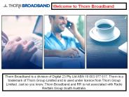 Fast Unlimited Broadband