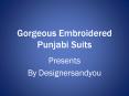 Latest Punjabi Salwar Kameez Suit Design By Designersandyou PowerPoint PPT Presentation