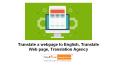Translate a webpage to English, Translate Web page, Translation Agency PowerPoint PPT Presentation