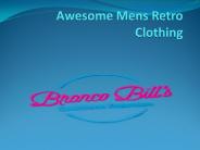 Awesome Mens Retro Clothing