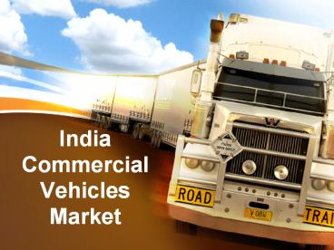 India Commercial Vehicles Market