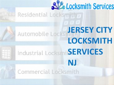 Jersey City Locksmith Services NJ