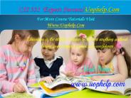 CIS 331  Expect Success/uophelp.com