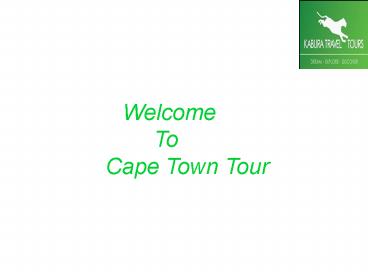 Cape Town Tours