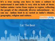 Discover famous food in India with Taste of city