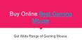 Buy Online Best Gaming Mouse