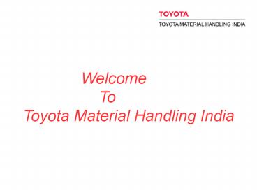 Forklift manufacturers india