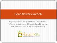 Send fresh Flowers in Karachi pakistan