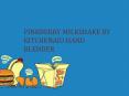 Pinkberry milkshake With KitchenAid Hand Blender PowerPoint PPT Presentation