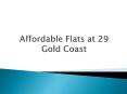 2 BHK Luxurious Flats in Tingre Nagar at 29 Gold Coast PowerPoint PPT Presentation