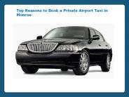 Private Airport Taxi in Monroe