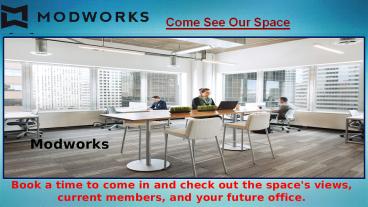 Shared Office Space Denver Design