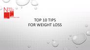 Top 10 Tips for Weight Loss-Nehasnutrifitclinic