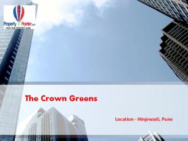 2 BHK Apartments In The Crown Greens Pune