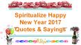 Spiritualize Happy New Year 2017 Quotes & Sayings PowerPoint PPT Presentation