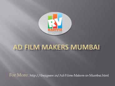 Ad film makers in mumbai
