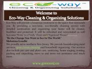Home Cleaning In Montclair |Eco-Way Cleaning & Organizing Solutions