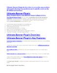 Ultimate Banner Plugin Review and GIANT $12700 Bonus-80% Discount PowerPoint PPT Presentation