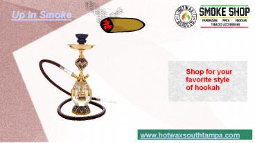 Special hookah shop tampa