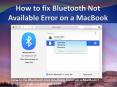 How to-fix-bluetooth-not-available-error-on-mac book? (1) PowerPoint PPT Presentation